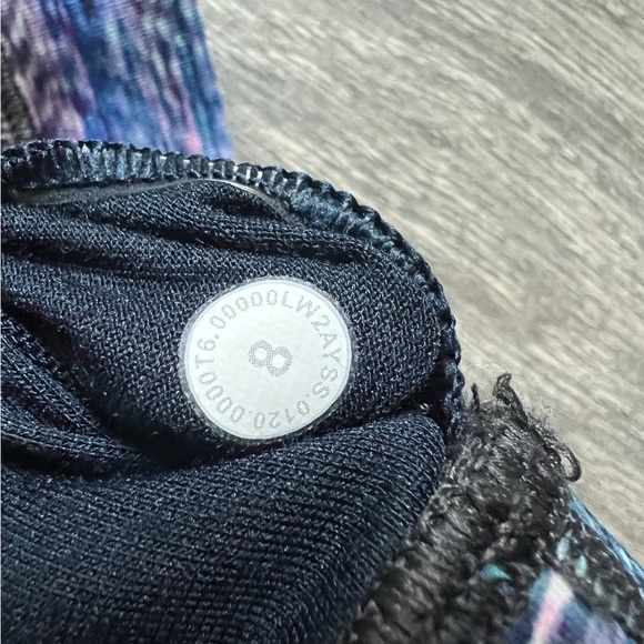 Lululemon x peleton energy bra digital oasis white multi  size 8 - Picture 6 of 8